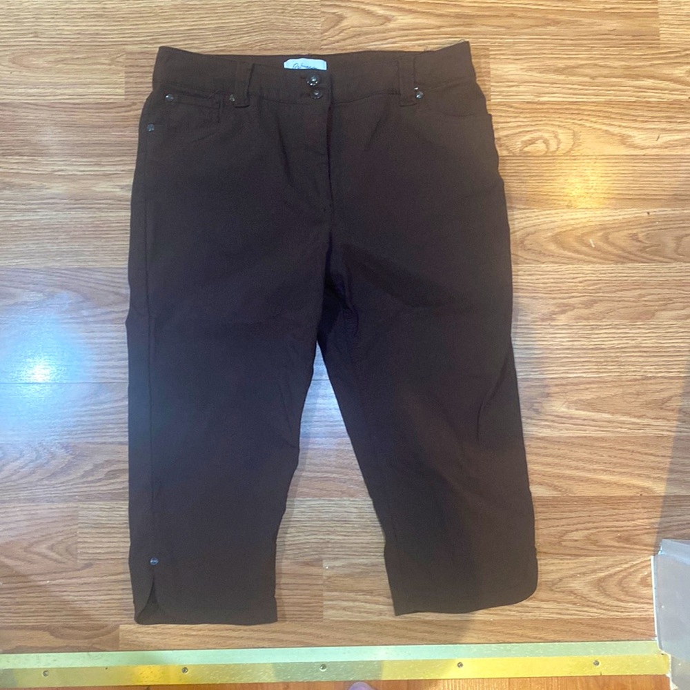 Reitmans Brown capris size 14 petite